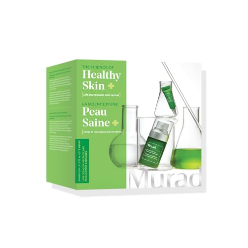 Murad Lift and Resculpt with Retinal – 2-Piece Trial Kit ($73 Value) – Anti-Aging Skincare Set Encapsulated Retinal for Lines and Wrinkles – Retinal Serum 0.5Fl Oz, Retinal Eye Treatment 0.11Fl Oz