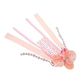 Baluue 造花装飾 ウェディングカー用 花柄ハンドル リボン蝶結び付き 結婚式車両装飾キット 製 アクセント 鏡 背景 撮影用 セレモニー