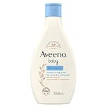 Aveeno Baby Dermexa Moisturising Wash (1x 250ml), Soothing Unscented and Soap-Free Baby Body Wash Developed to Gently Cleanse Delicate Skin, for Babies with Very Dry, Itchy Skin and Prone to Eczema