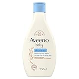 Aveeno Baby Dermexa Moisturising Wash (1x 250ml), Soothing Unscented and Soap-Free Baby Body Wash Developed to Gently Cleanse Delicate Skin, for Babies with Very Dry, Itchy Skin and Prone to Eczema