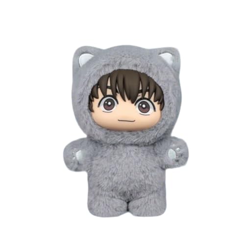 Tongyundacheng Anime Plushies JJK Geto Suguru/Fushiguro Toji/Gojo Satoru Soft Figure JJK Cosplay Accessories Anime Backpack Pendant Gift for Fans, 14cm