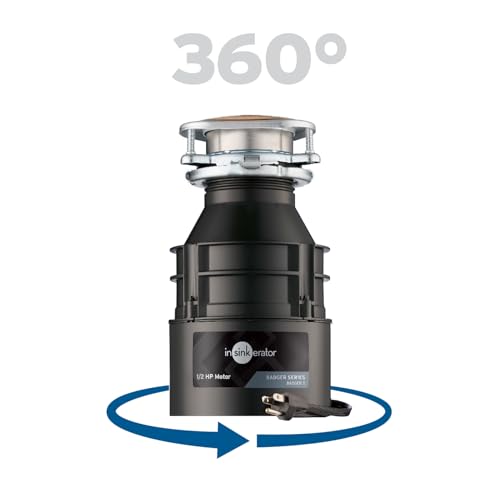 Insinkerator 79883A-ISE Badger 5 Garbage Disposal With Power Cord, Standard Series 1/2 Hp Continuous Feed Food Waste Disposer thumb #7