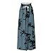 Kenvina Women's 2026 Summer Wide Leg Palazzo Pants High Waisted Flowy Trendy Casual Lounge Boho Beach Trouser with Pockets