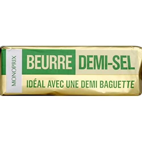 Monoprix Beurre demi-sel - La plaquette de 250g
