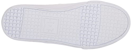 DC Girls Chelsea Low Shoe Skate, White/Monogram, 11 Big Kid4