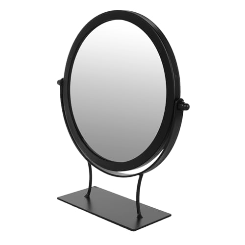 Espejo de maquillaje de escritorio Baluue rotativo