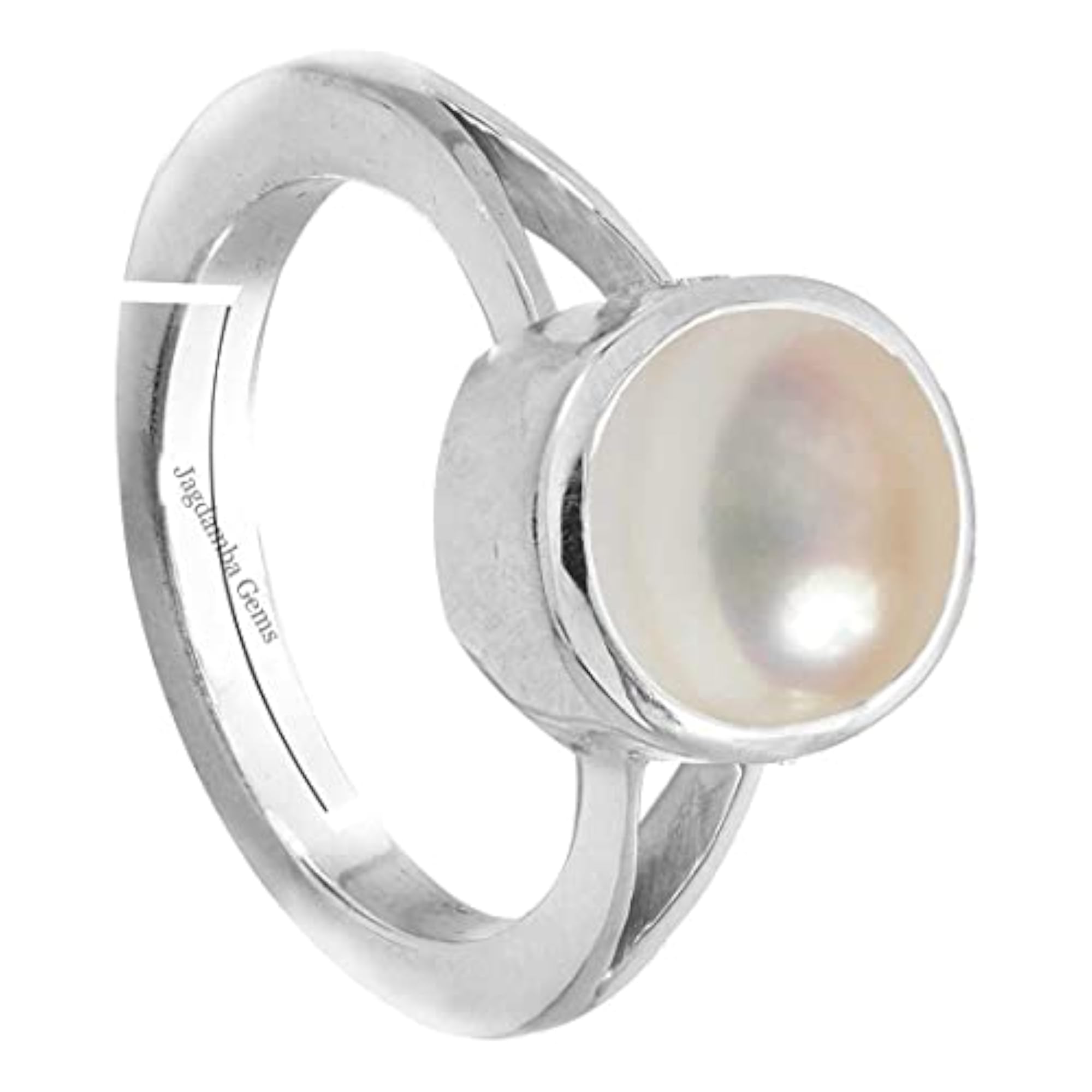 8.25 Ratti Certified Natural Pearl Adjustable Ring