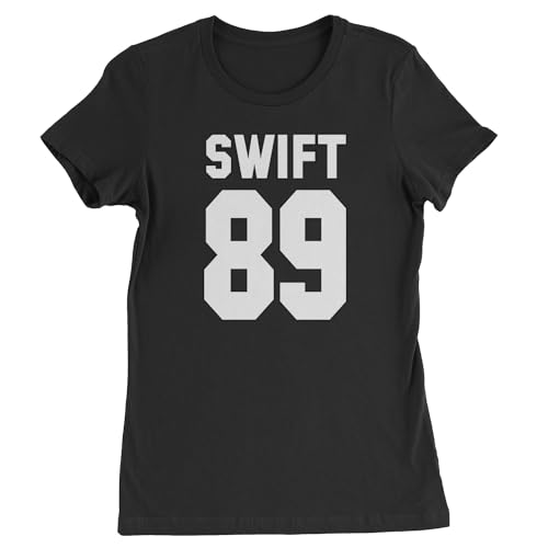 Expression Tees Swift 89 Birth Year Music Fan Era Poets Department Lover Womens T-shirt