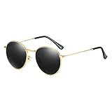 Matériaux de qualité supérieure - Ces lunettes de soleil sont fabriquées à partir de matériaux de qualité supérieure pour r la durabilité et la durabilité. Le cadre en métal ajoute une touche de sophistication au design. Avec l' client à l'esprit, ils sont soigneusement conçus avec mode et fonctionnalité. Connt pour différentes occasions, ils offrent à la fois style et protection des yeux.