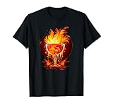 Cool Cocktail with Flames
