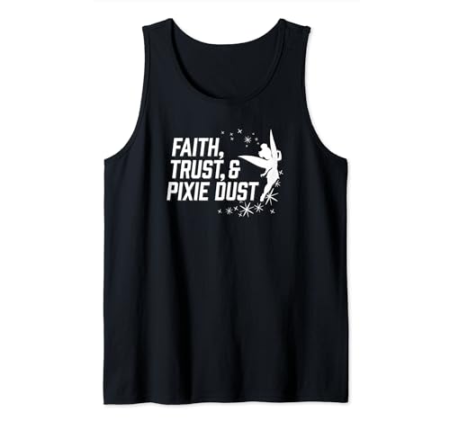 Débardeur Disney Tinkerbell Faith Trust Pixie Dust vert forêt pour femme