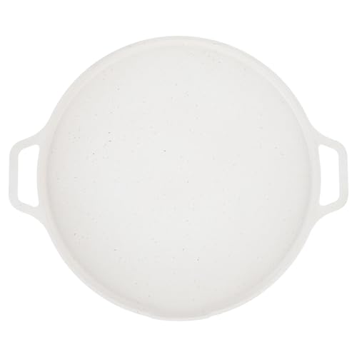 Sartén Parrilla Piedra Maifan, Aluminio Antiadherente, 39,5cm - Distribución de Calor Uniforme, Ligera y Portátil para Camping y Barbacoa (Tipo 2)