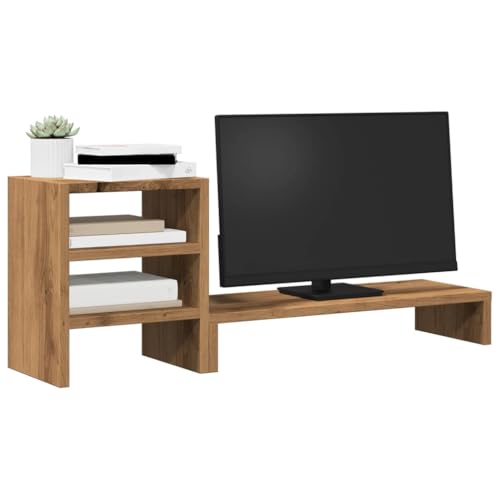 Tomostar Rehausser d'écran, Support de Moniteur Support d'Ordinateur et organisateur de bureau bois d'ingénierie