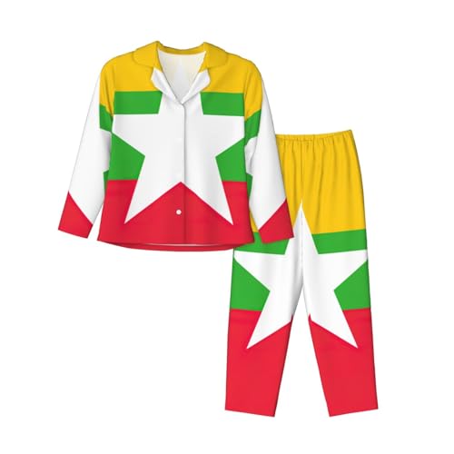 Pyjama Myanmar femme ensemble de nuit pour résoudre les problèmes de sommeil