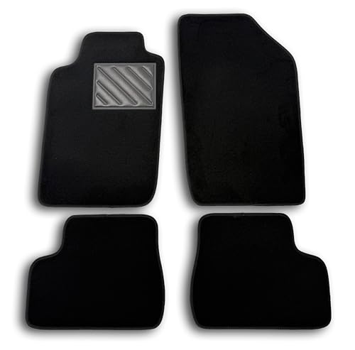 Alfombrillas para Peugeot 206 soluciona el desgaste con talonera PVC