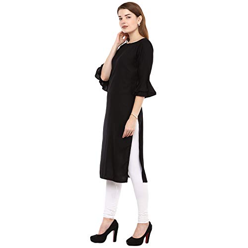 Image of Veera Paridhaan Women's Rayon Straight Kurti