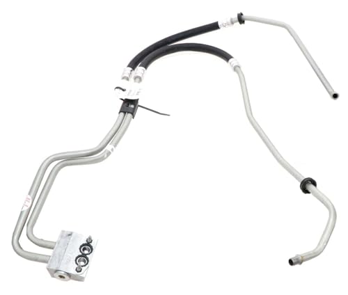 GM Genuine Parts 84828848 Engine Oil Cooler Hose Kit with Bracket, Gasket and Bolt, Black