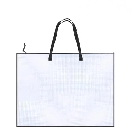 A2 Art Folder A2 Portfolio Case 19 x 25 Inch Art Portfolio Bag with Handle and Zipper Arts Portfolios Case for Artwork Document Teaching Material Ideal for Artists Students Office Workers