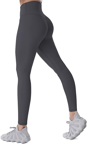 Legging entraînement anti-glissement taille haute Sunzel gris XS