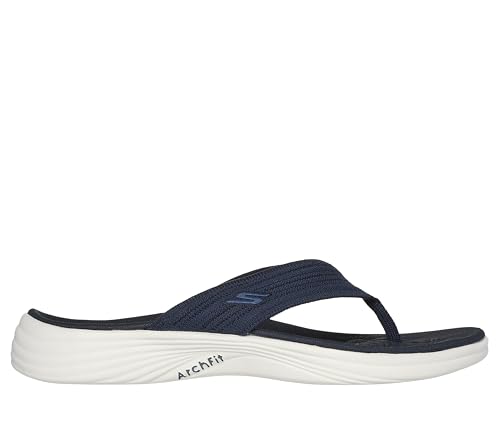 Skechers Women's Arch Fit Radiance - Lure, Navy, 8