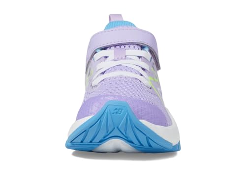 New Balance YTRAVHG2 Running Shoe, Lilac Glo/Sky Blue/Pixel Green, 4.5 X-Wide US Unisex Big_Kid3