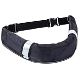  Gilet de sauvetage gonflable à réglage automatique pour adultes, avec sifflet et bande réfléchissante, gilet de sauvetage à haute flottabilité pour la pêche, la navigation et la voile. Bouteilles