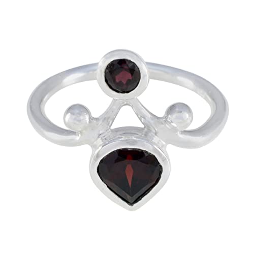 Bague en pierres précieuses hommes et femmes en argent 925 véritable