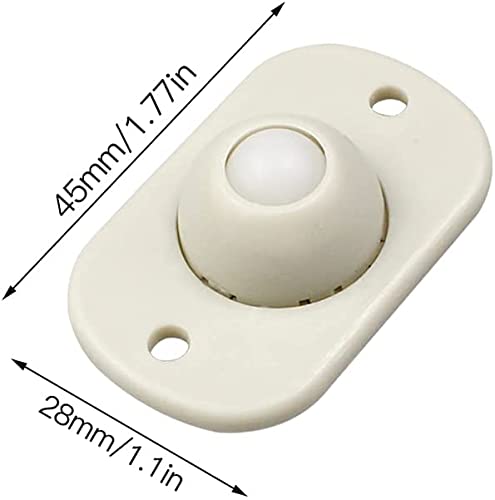 Roulettes Pivotantes Autocollantes Baven - Set de 8 - Facilité de Transfert Pour Boîtes et Poubelles - Description