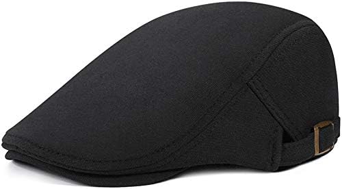 WETOO Men's Flat Cap Gatsby Newsboy Lvy Irish Hats Driving Cabbie Hunting Cap