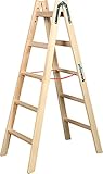 Stabiles Arbeiten durch extra breite Sprossen