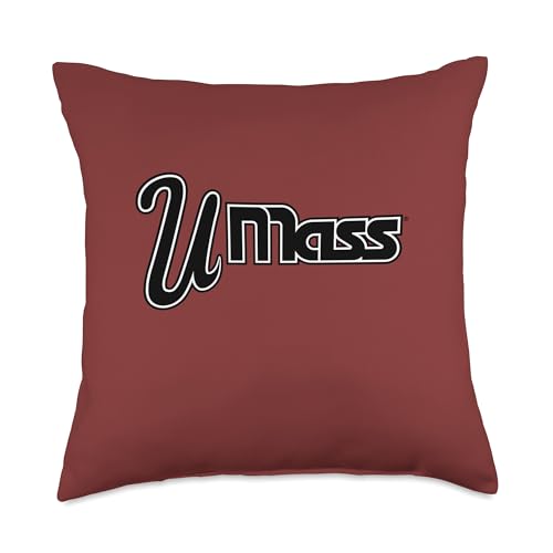 UMass Minutemen | Official Licensed NCAA Merch | UMASVIN1003 Throw Pillow