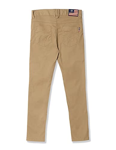 Image of U.S. Polo Assn. Kids Regular fit Boys Cotton Trousers