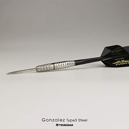 Trinidad Darts Gonzalez Type 3 Steel 20. 0g 90% : Amazon.pl: Sport
