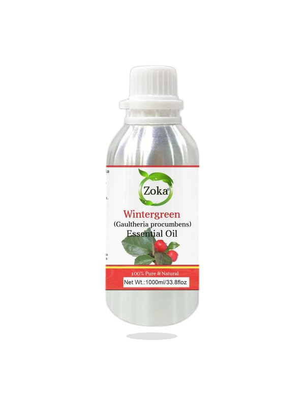 See full amazon price history chart for Zoka 100% Pure and Natural (Gaultheria procumbens) Wintergreen Essential Oil (1000ml) Zoka 100% Pure and Natural (Gaultheria procumbens) Wintergreen Essential Oil (1000ml) (B0DFHN7K65) Amazon Price History, Amazon Price Tracker