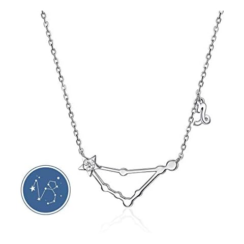 Collar CRYSLOVE Serie Constelación Plata Signo Zodiac Cover