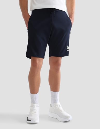 Image of USPA Active Sports Men's Slim fit mid Rise Active Shorts