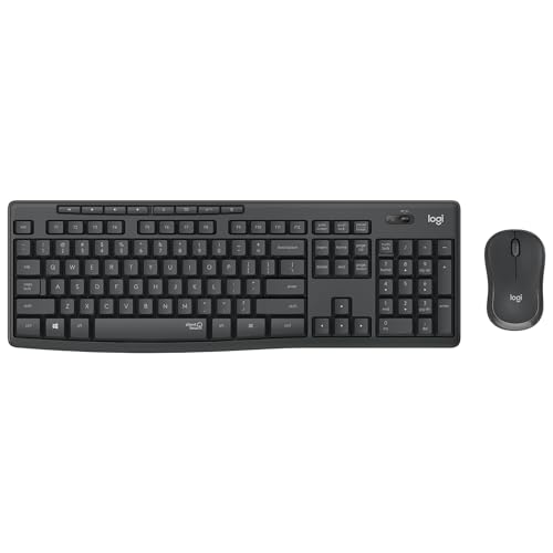 Logitech MK295 Silent Wireless Conjunto de Teclado + Rato Sem Fios (PT)