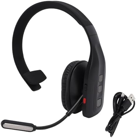 Lazmin112 Trucker Bluetooth-Headset, Draadloze Headset met Ruison...