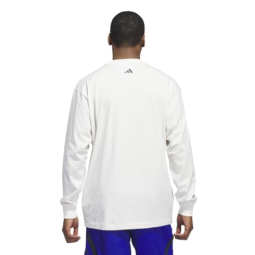 adidas Mens Select Long Sleeve Basketball T-Shirt4
