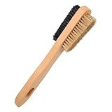 GARVALON Brosse D’Escalade Bloc avec Manche Ergonomique Poils Métalliques Résistants a...