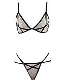 ❤ Un gran regalo para tu amor. Camisones sexy para mujer camisón babydoll de encaje. La tela es suave, lisa, elástica y ligera, muy cómoda de llevar por la noche.