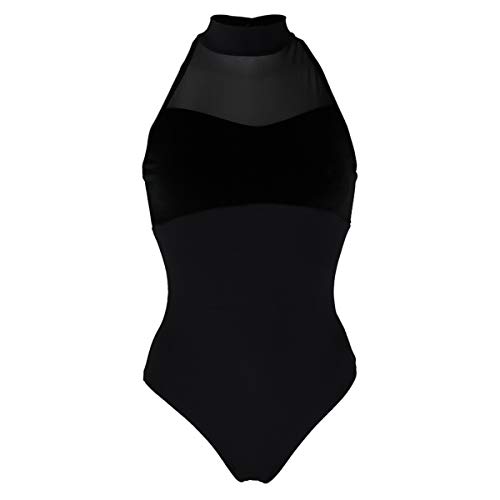 Justaucorps de ballet noir femme KAIRA taille XS pour danse classique