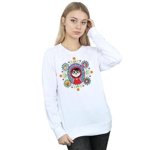Disney Women's Coco Remember Me Sweatshirt XX-Large White