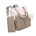 HENYGEN Spacious Diaper Bag With Convertible Shoulder Strap And Multiple Pockets For Outdoor Travel And Daily Use