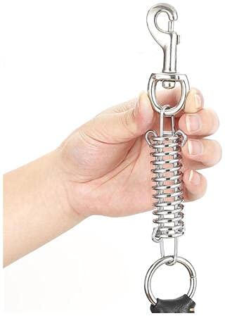 Image of Foodie Puppies Dog Rope Leash with Spring Metal Hook for Large Dogs- 22mm (Color May Vary)