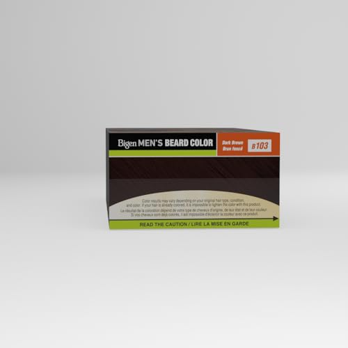 Bigen Men’s Beard Color 103 Dark Brown - 3 Pack miniatura 7