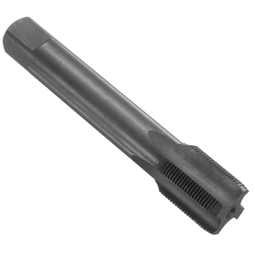 uxcell Straight Flute Screw Taps M18 x 1 H2 Thread HSS6542 Black Nitride Coated Machine Threading Milling Tap Tapping Tools