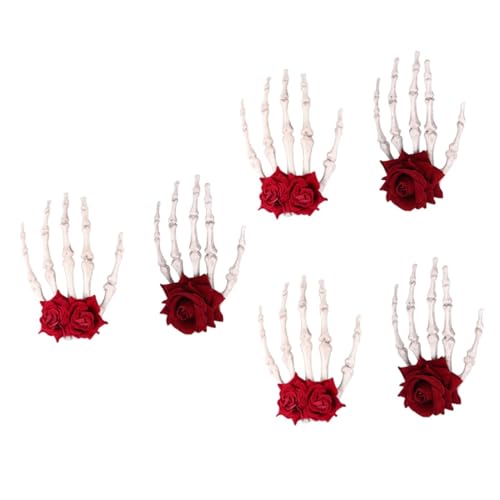 Pince à cheveux Halloween rose pour sublimer votre costume de soirée gothique