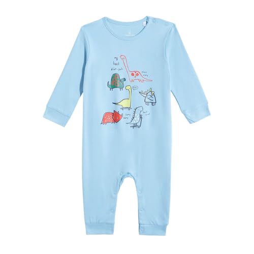 Image of Mothercare Baby Romper Sleepsuit Autumn Print Full Sleeve Pink