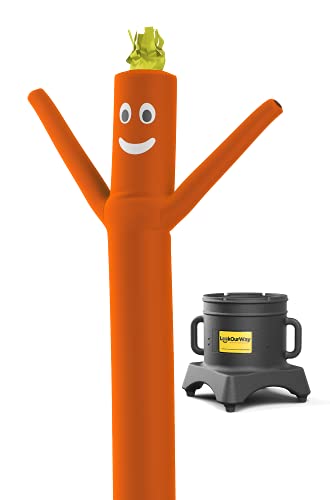 Lookourway Air Dancers Inflatable Tube Man Complete Set With 1/2 Hp Weather-Resistant Sky Dancer Blower, 10-Feet, Orange #TOP7